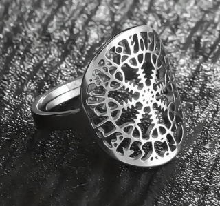 Prsten viking - vegvisir (4)