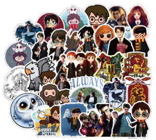 Set 100 samolepek Harry Potter