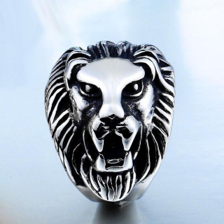 Prsten lev - ocelový (5)