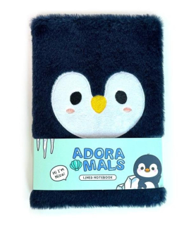 Blok tučňák - plyšový