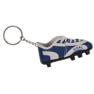 Klíčenka fotbalová bota - kopačka - modrá
