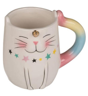 Hrnek kočka s rohem