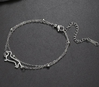 Náramek jezevčík (ocel) 3