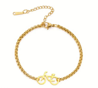 Náramek kolo - ocelový