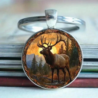 Klíčenka jelen (7)