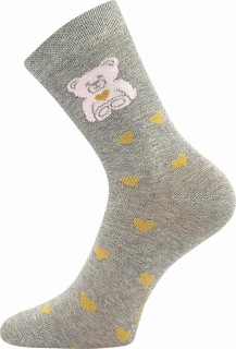 Ponožky medvídek - dámské