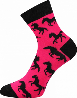 Ponožky kůň - dámské (3)