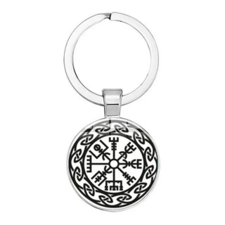 Klíčenka kompas - vegvisir (8)