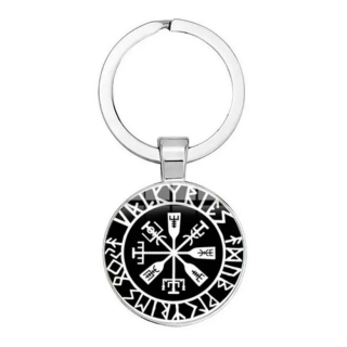 Klíčenka kompas - vegvisir (9)