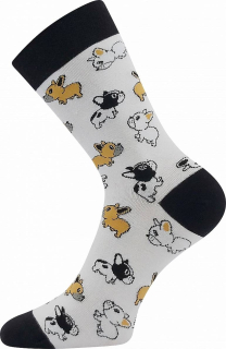 Ponožky pejsci (2) - dámské