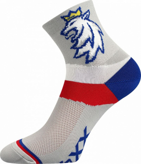Ponožky lev (vlajka) - sportovní