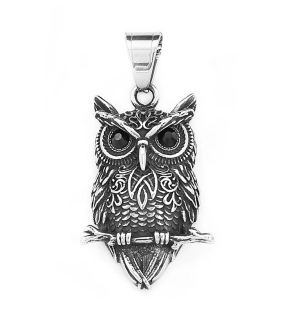 Řetízek sova (ocelový) 5