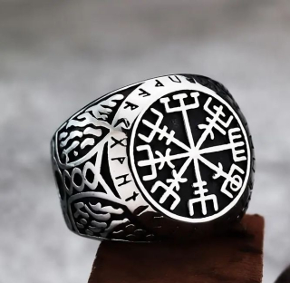 Prsten viking - vegvisir (7)