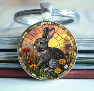 Klíčenka králík - zajíc (13)