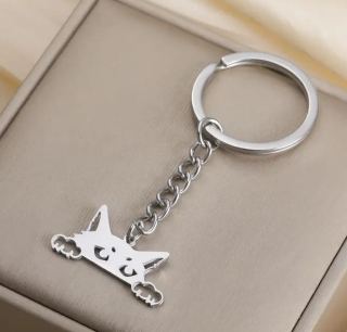 Klíčenka kočka (ocelová) 19