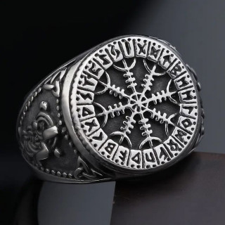 Prsten viking - vegvisir (8)