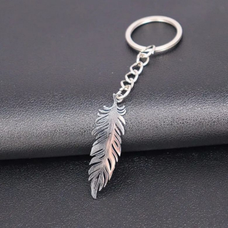 Klíčenka pírko (ocelová) st