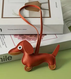 Klíčenka pes - jezevčík (11) - hnědá