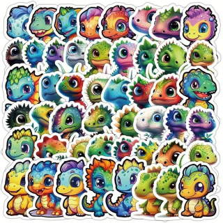 Samolepky dinosauři - 50 ks (5)