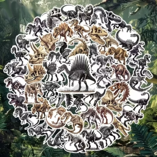 Samolepky dinosauři - 55 ks