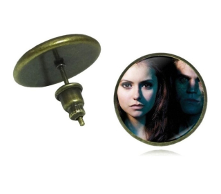 Náušnice Upíří deníky (The Vampire Diaries) - Elena a Stefan (br) 2