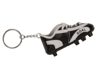 Klíčenka fotbalová bota - kopačka - černá