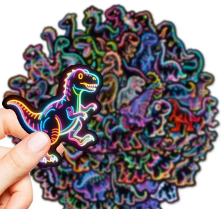 Samolepky dinosauři - 56 ks