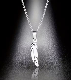 Řetízek pírko (ocelový) 4