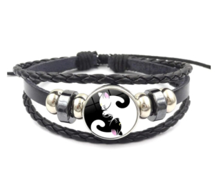 Náramek Yin yang (33)
