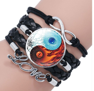 Náramek Yin yang (37)