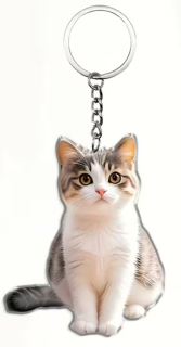 Klíčenka kočka (110)