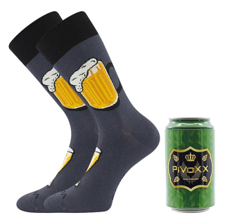 Ponožky pivo v plechovce - pánské (3)