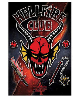 Plakát Stranger Things - Hellfire Club (2)
