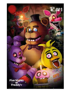Plakát Five Nights at Freddy's