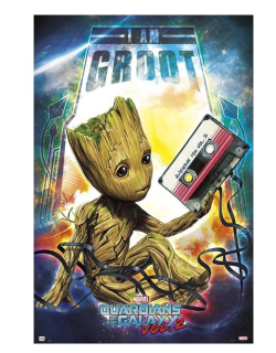 Plakát Strážci Galaxie - Groot