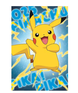 Plakát Pokemon - Pikachu