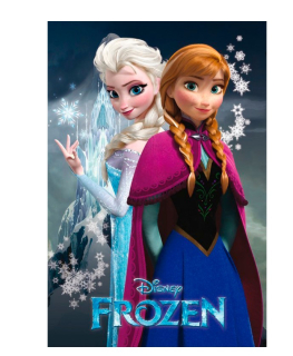 Plakát Frozen (Ledové království) - Anna a Elsa (2)