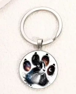 Klíčenka kočka (114)