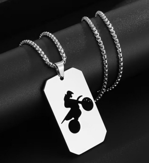 Řetízek motorkář (ocelový)