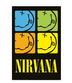 Plakát Nirvana - smajlík (2)
