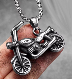 Řetízek motorka (ocelový) 4