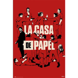 Plakát Money Heist (Papírový dům) 4