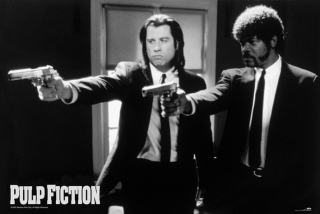 Plakát Pulp Fiction - Vincent a Jules