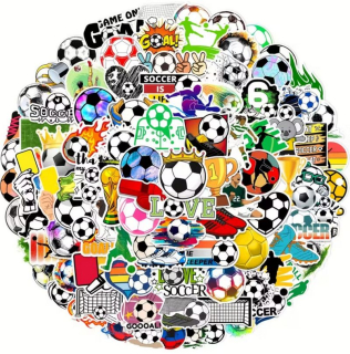 Samolepky fotbal - 100 ks
