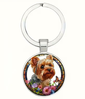 Klíčenka pes - jorkšír (3)
