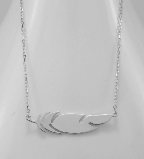 Řetízek pírko (ocelový) 5