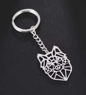 Klíčenka vlk (ocelová) 13
