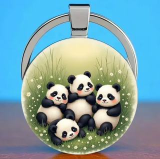 Klíčenka panda (90)