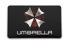 Samolepka (na auto, notebook) Resident Evil - Umbrella Corporation - 3D (22)