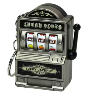 Klíčenka herní automat - černá (4)